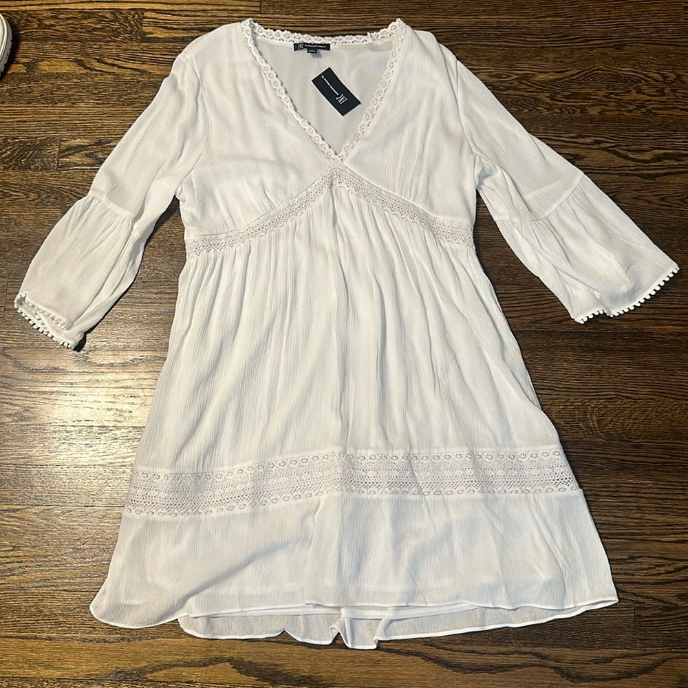White Summery International Concepts Dress